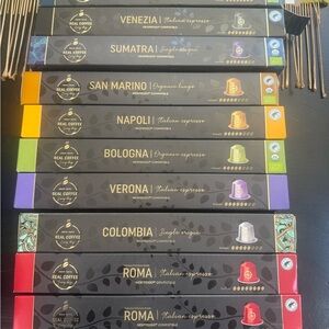 Real Coffee Nespresso Compatible Capsules
